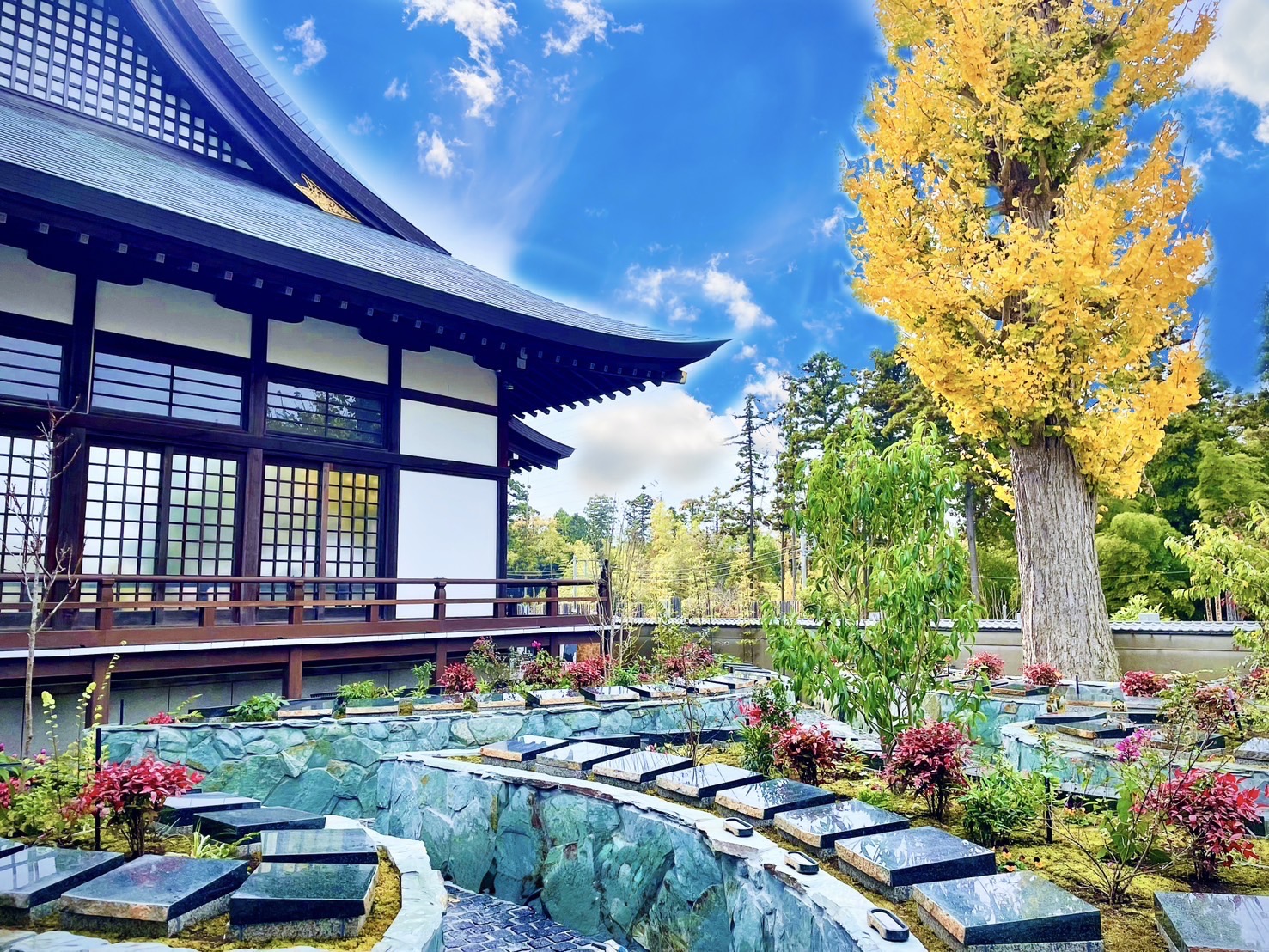 樹木葬 彩華 完成予想図